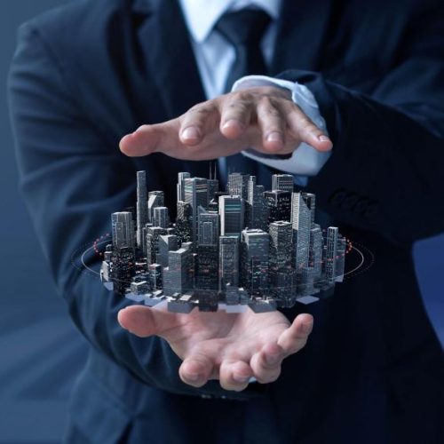 business-man-create-design-modern-building-real-estate